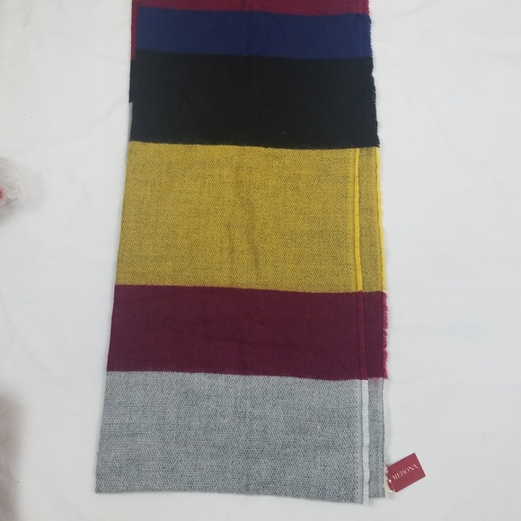 Merona Striped Blanket Scarf NWT - Picture 1 of 3